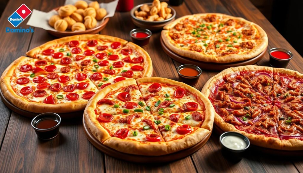 Popular Domino’s pizzas