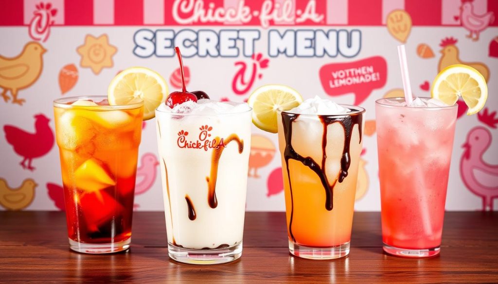 Secret drink options Chick Fil A