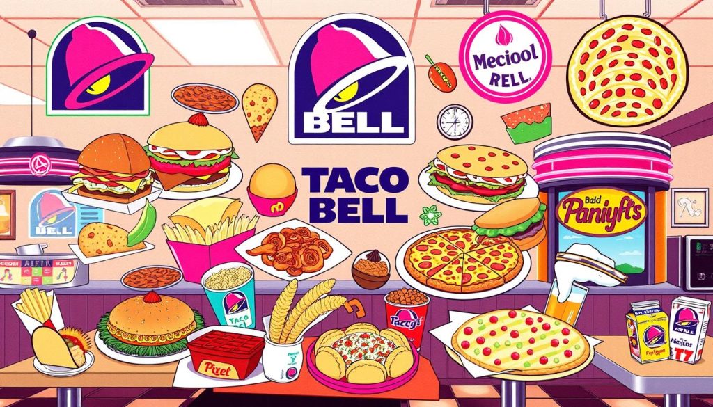 Taco Bell retrospective menus