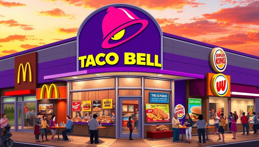 Taco Bell vs competitors