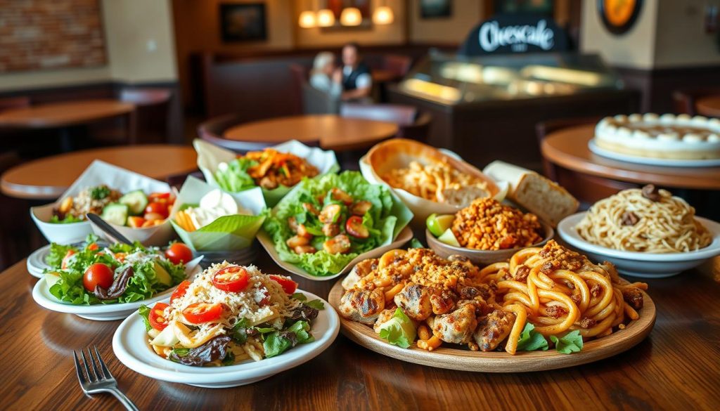 affordable cheesecake factory lunch menu