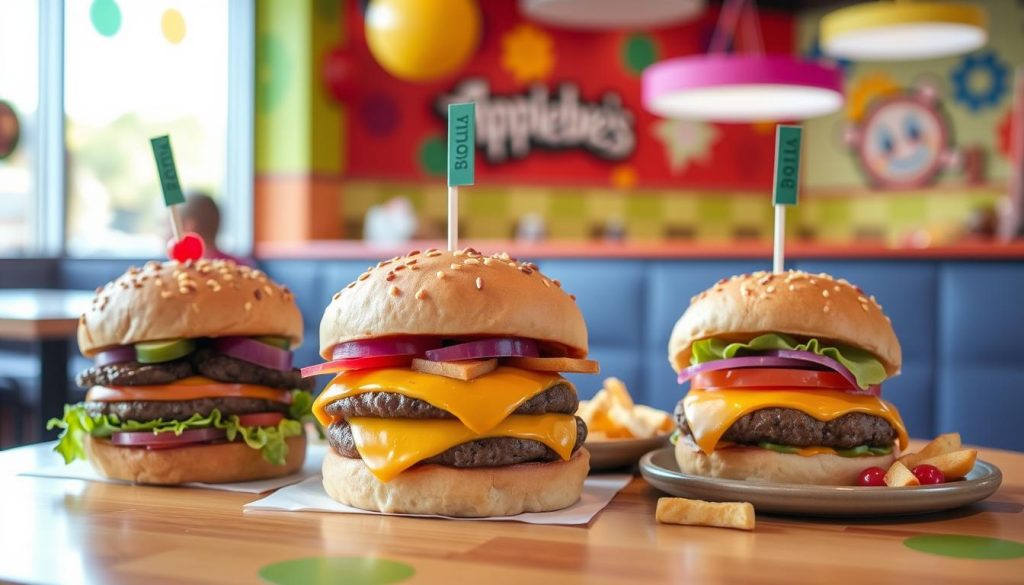 applebee's kid-friendly burgers