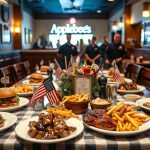 applebee's veterans day menu