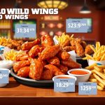 buffalo wild wings menu calories