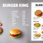 burger king low carb menu