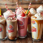 burger king milkshakes menu