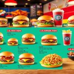 carl's jr burger menu