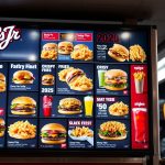 carl's jr drive thru menu