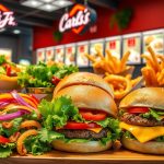 carl's jr vegetarian menu