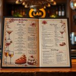 cheesecake factory bar menu with prices