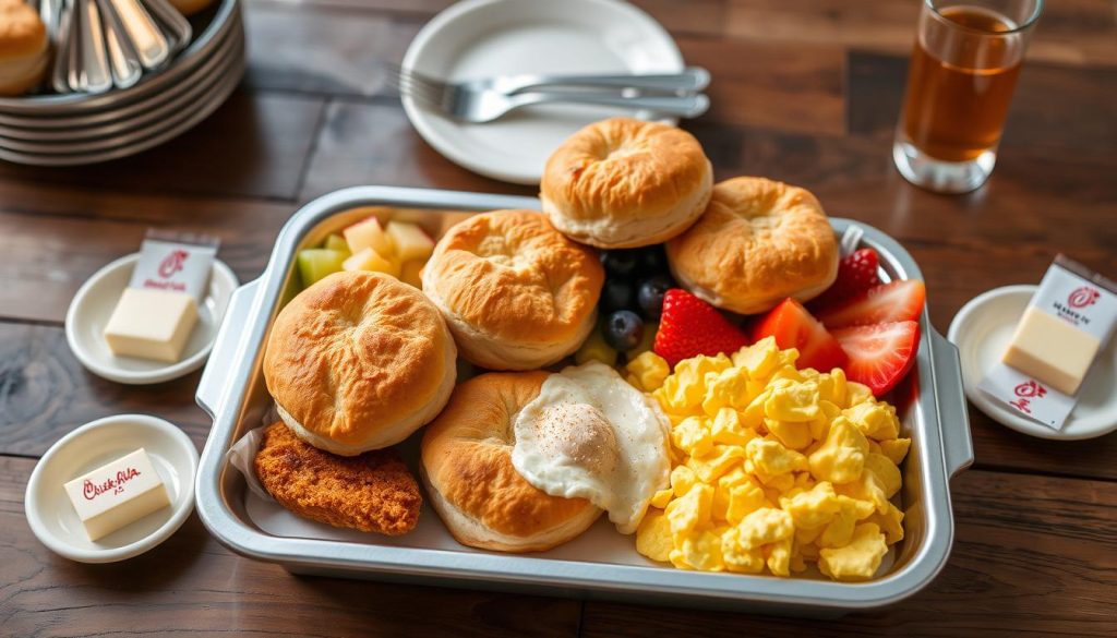 chick fil a breakfast trays