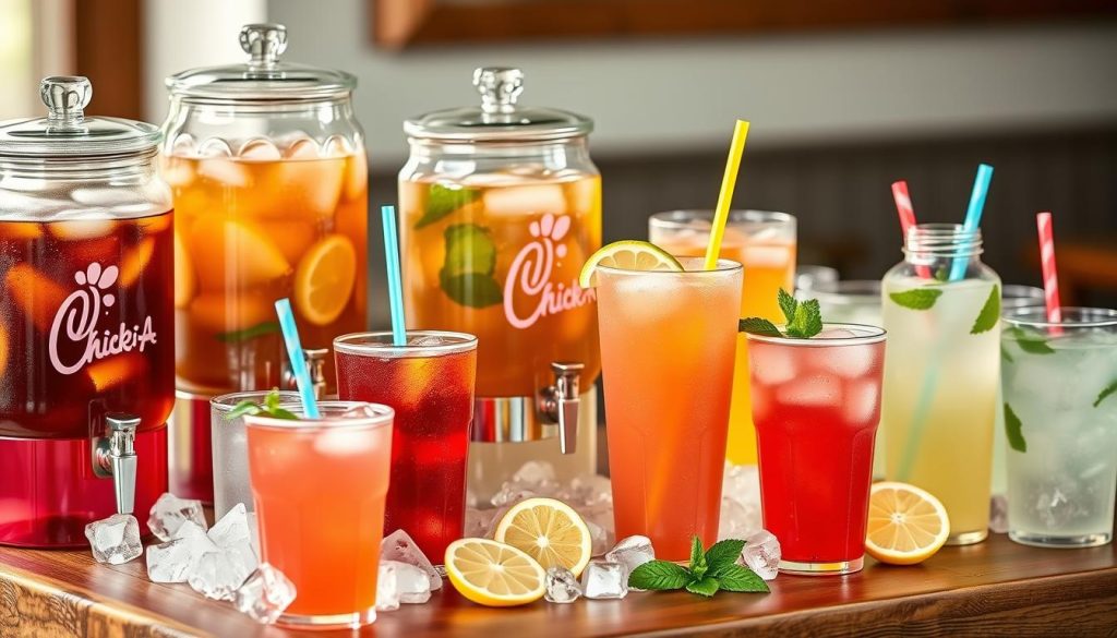 chick fil a catering drinks