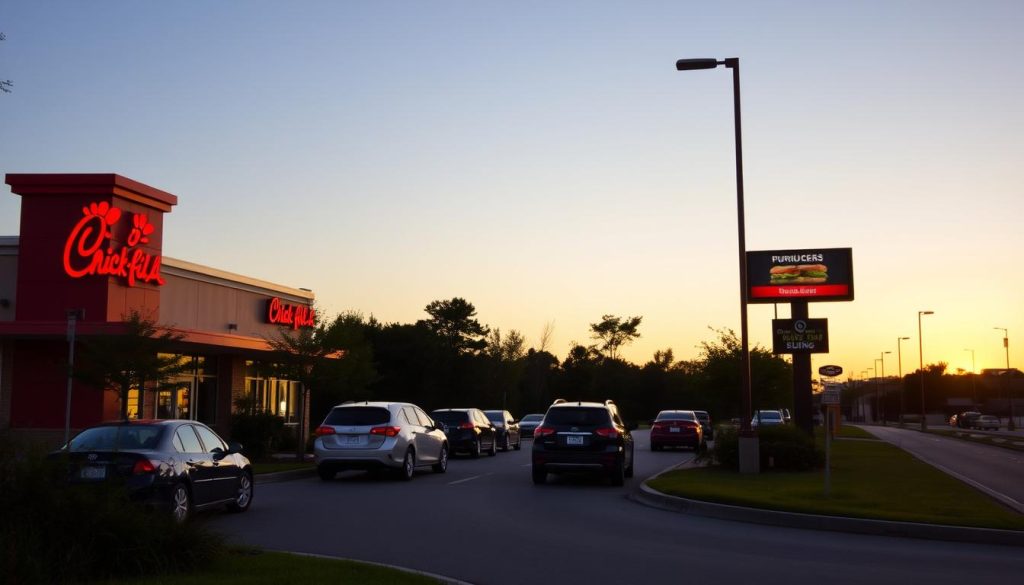 chick fil a drive thru near me