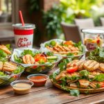 chick-fil-a healthy menu