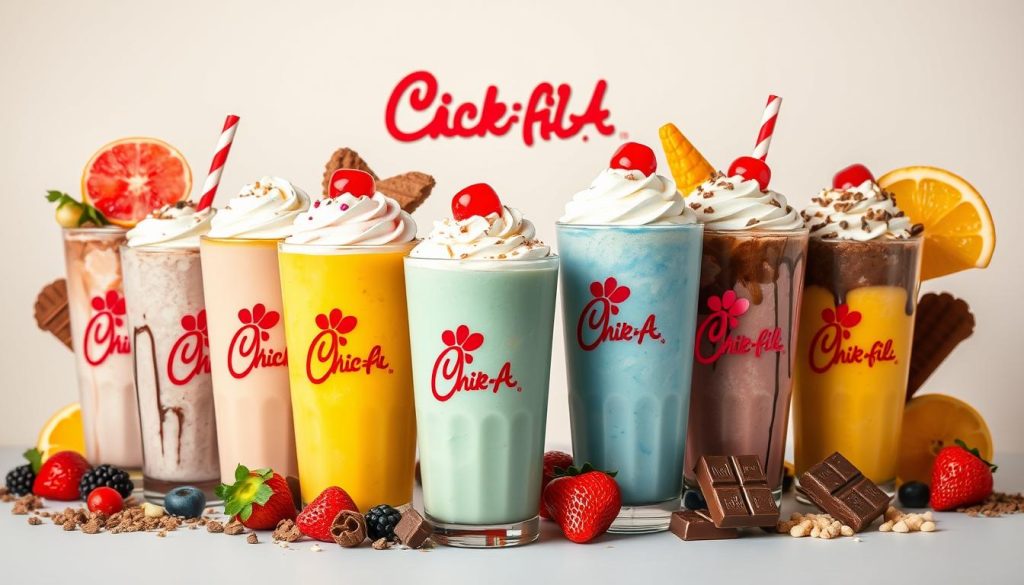 chick-fil-a milkshake nutrition facts