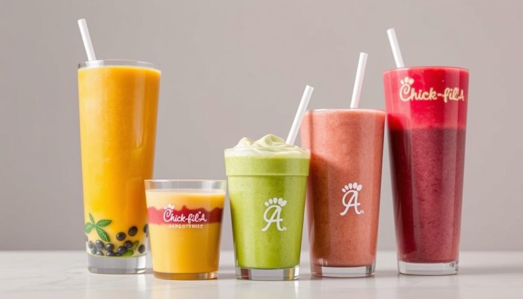 chick-fil-a smoothie sizes