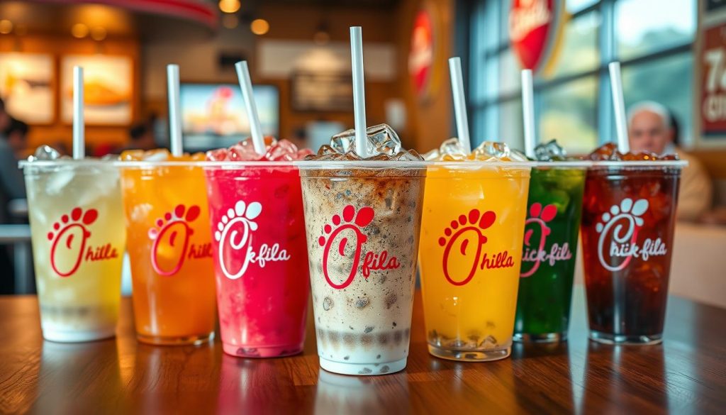 chick fil a soda flavors