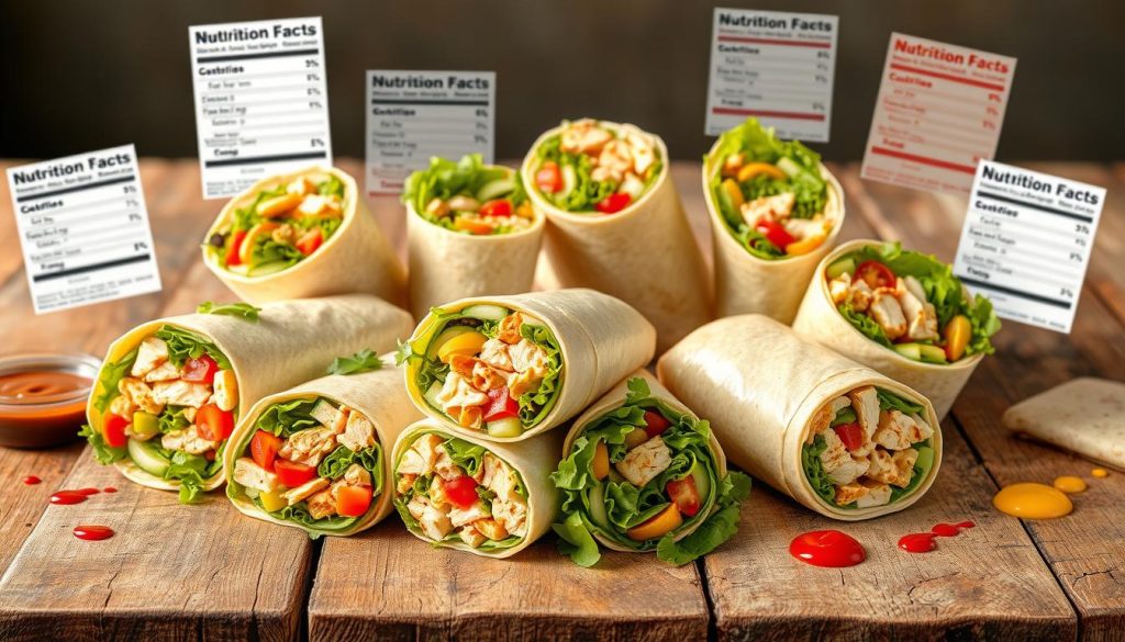 chick fil a wrap nutrition