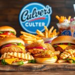 culver's drive thru menu