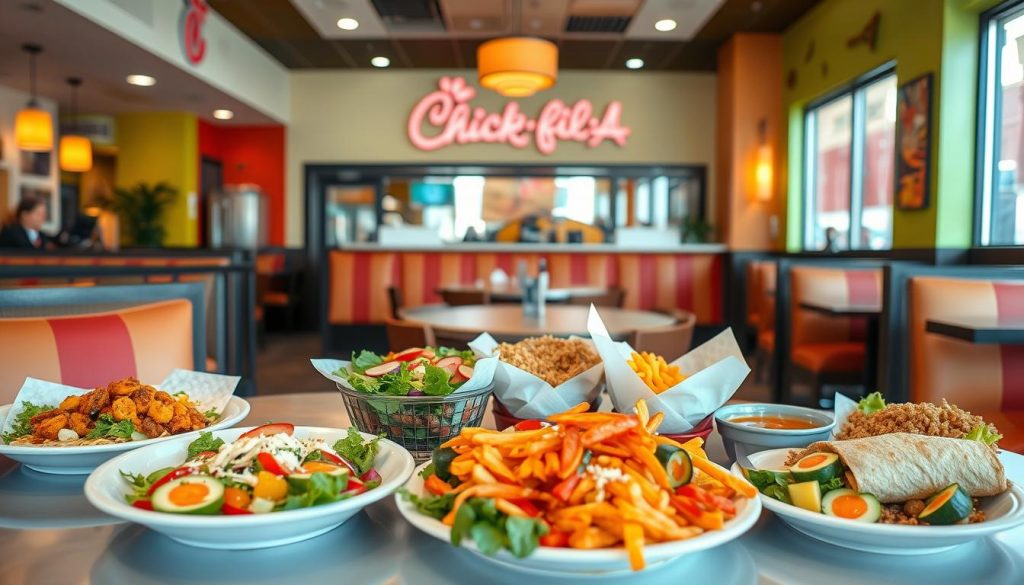 customer experience with Chick Fil A vegetarian options