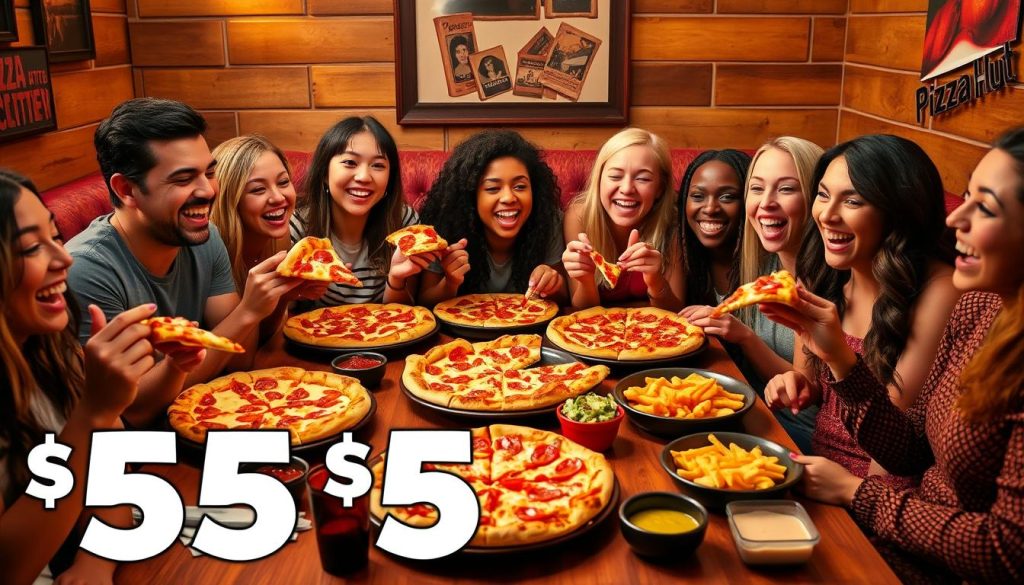 customer satisfaction stories from $5 Pizza Hut menu