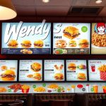 dine-in wendy's menu