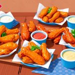 domino's chicken wings menu