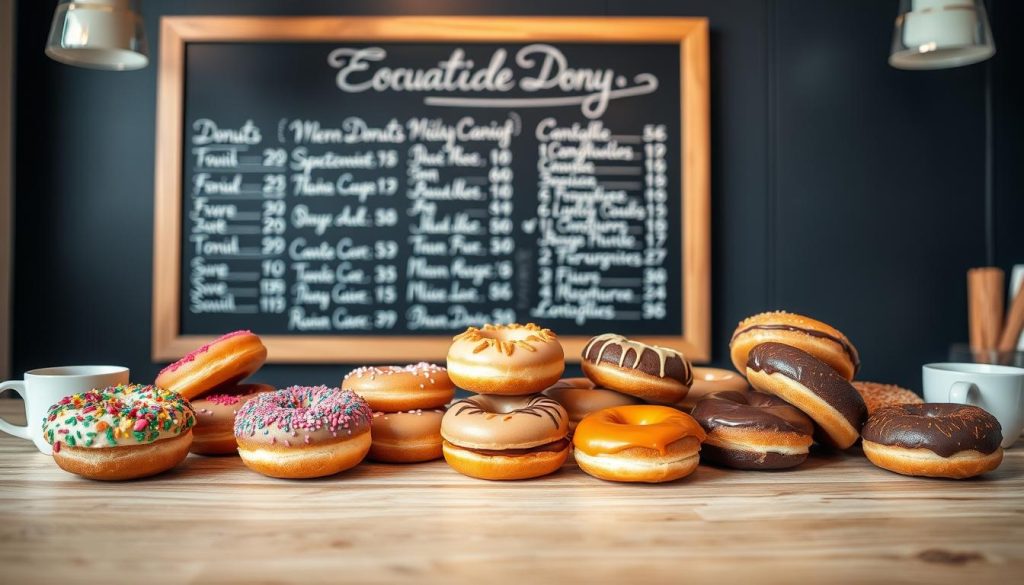 donut price list