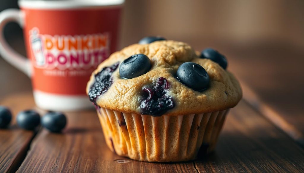 dunkin donuts blueberry muffin cost