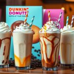 dunkin' donuts frappe menu