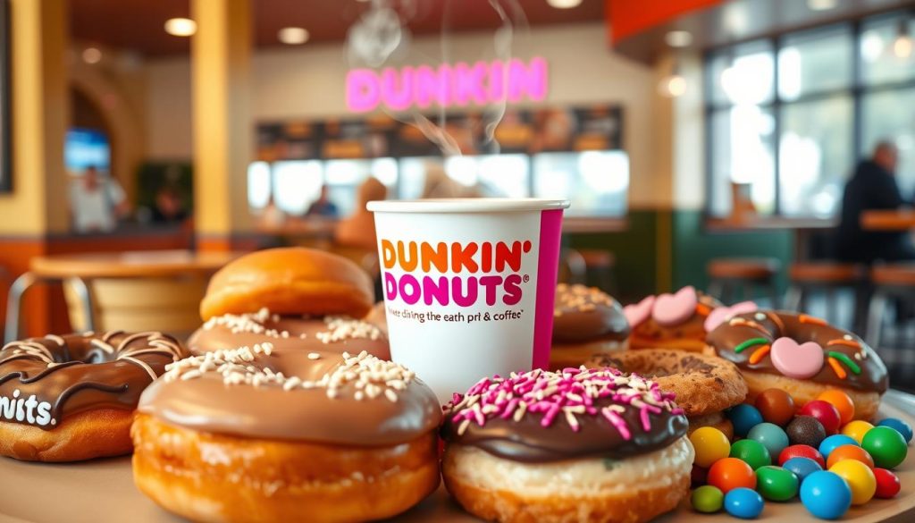 dunkin donuts menu items