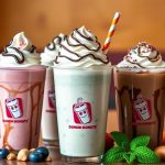 dunkin donuts milkshake menu