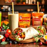 dunkin donuts protein menu