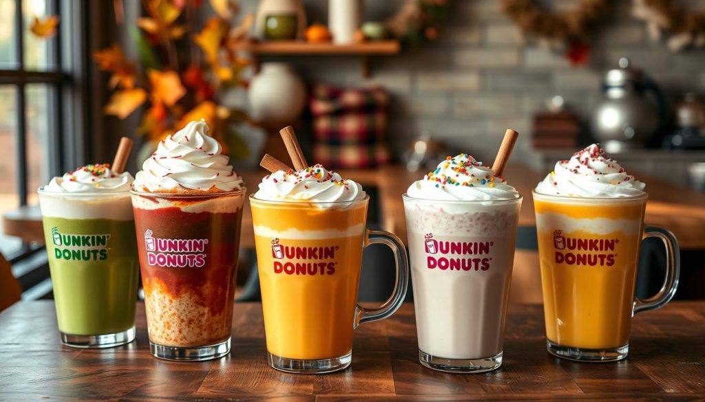 dunkin donuts seasonal drinks