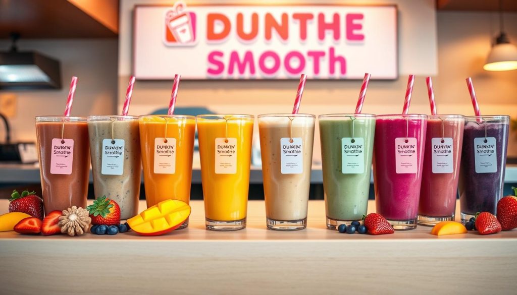 dunkin smoothies menu with price