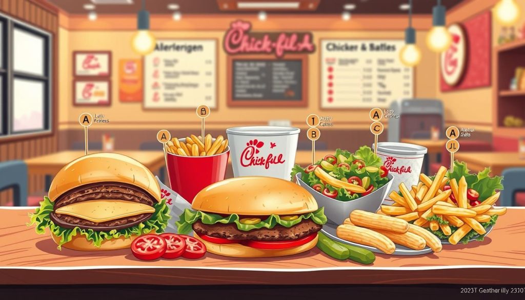 explore chick fil a allergen menu