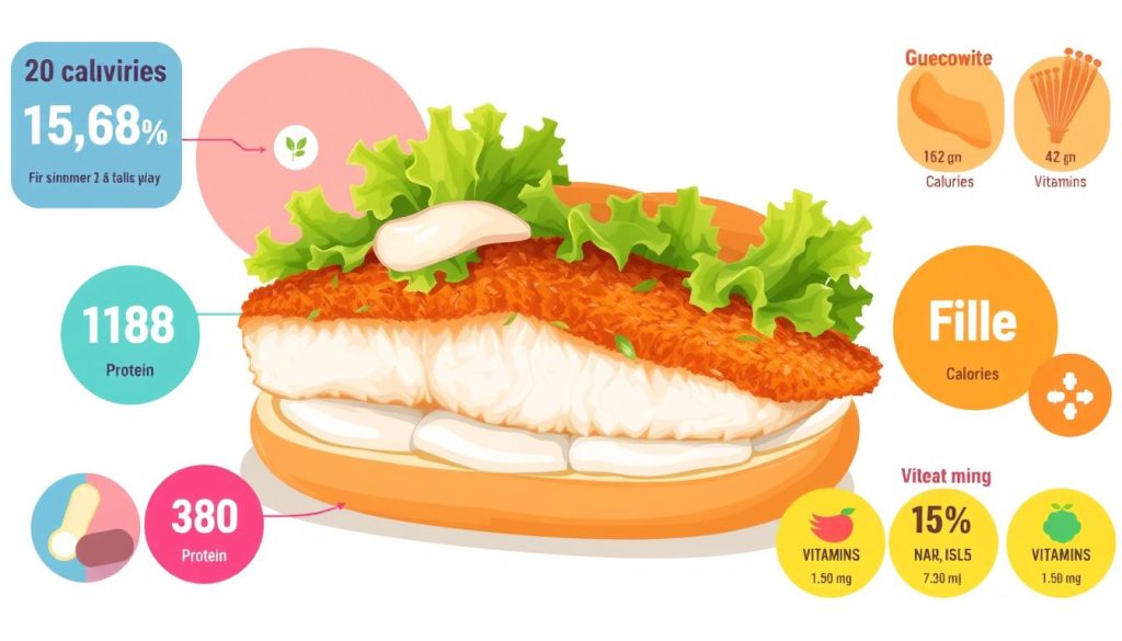 fish sandwich nutritional profile