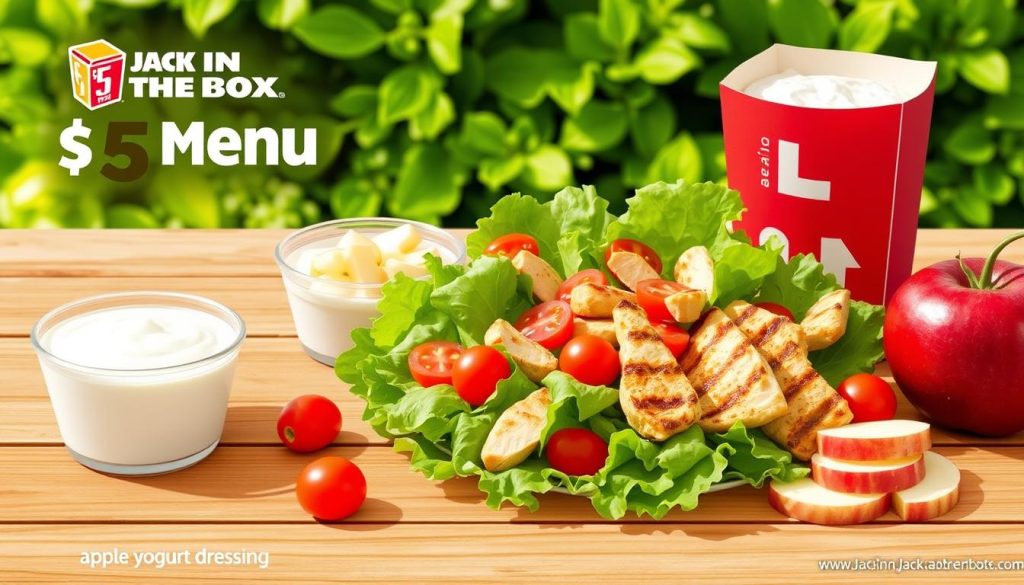 healthy Jack in the Box menu