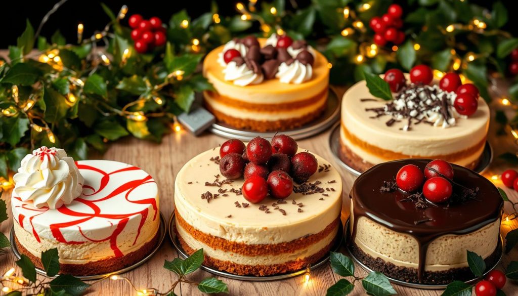 holiday cheesecakes