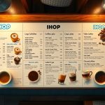 ihop coffee menu