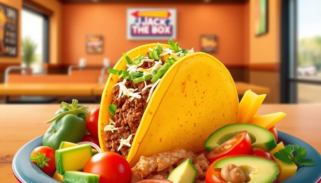 jack in the box taco nutrition