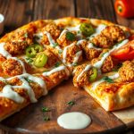 kfc chicken pizza