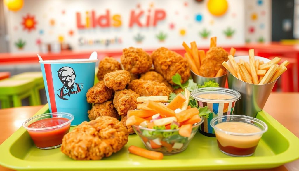 kfc dairy free kid's menu