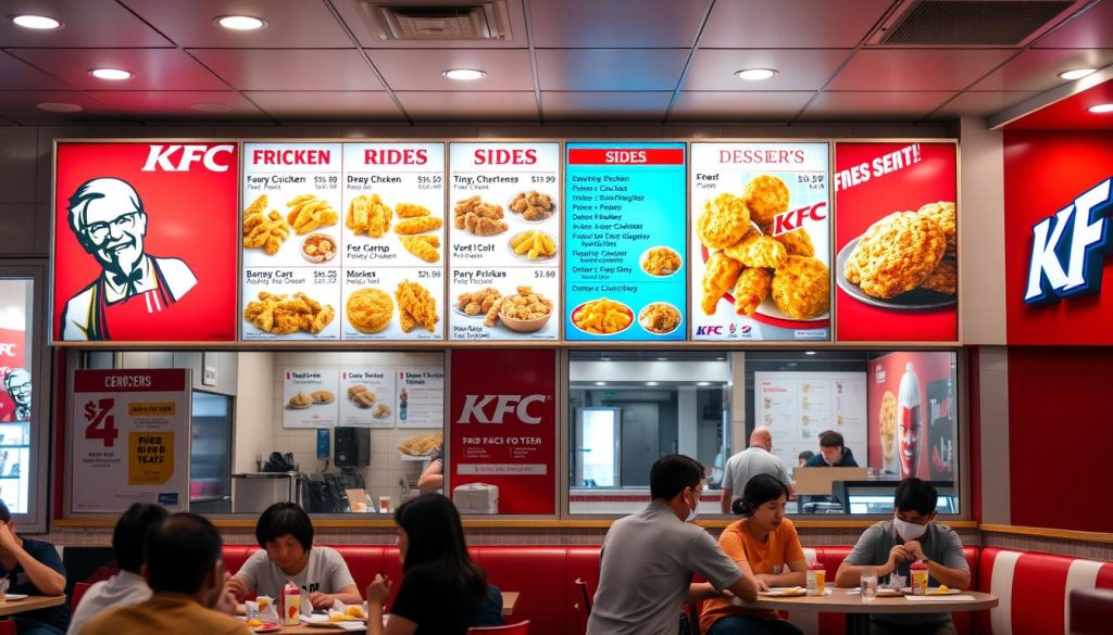 kfc menu near me