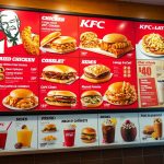 kfc menu with prices