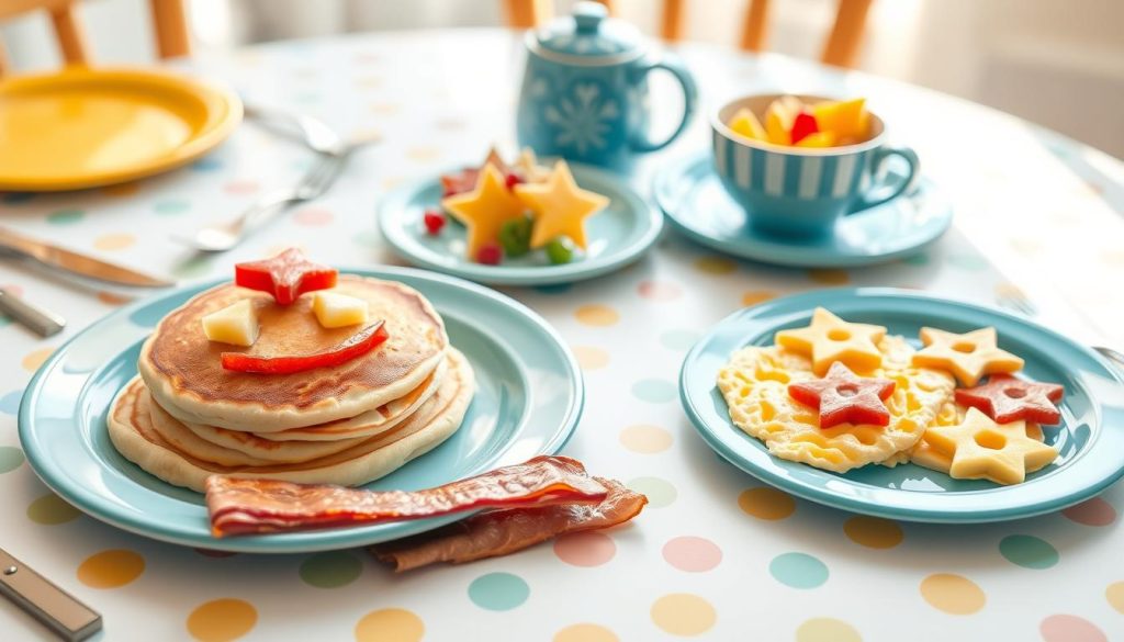 kid's breakfast menu