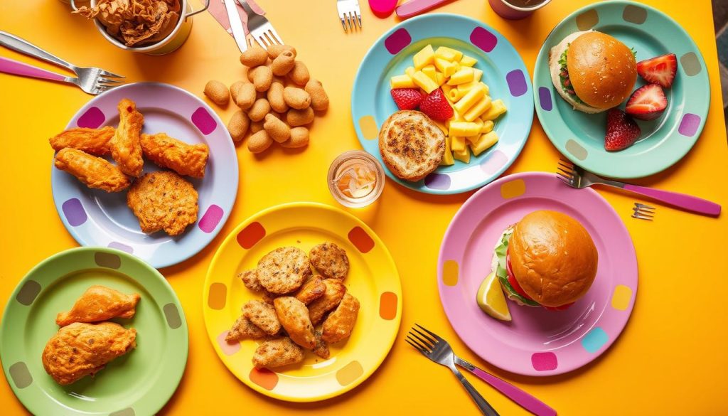 kids meal portions