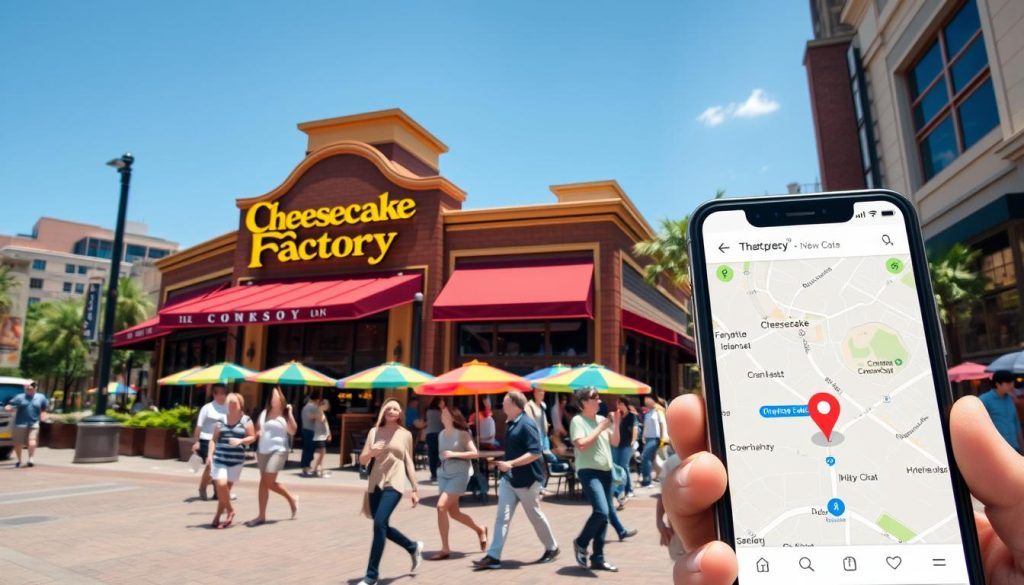 locate nearby cheesecake factory