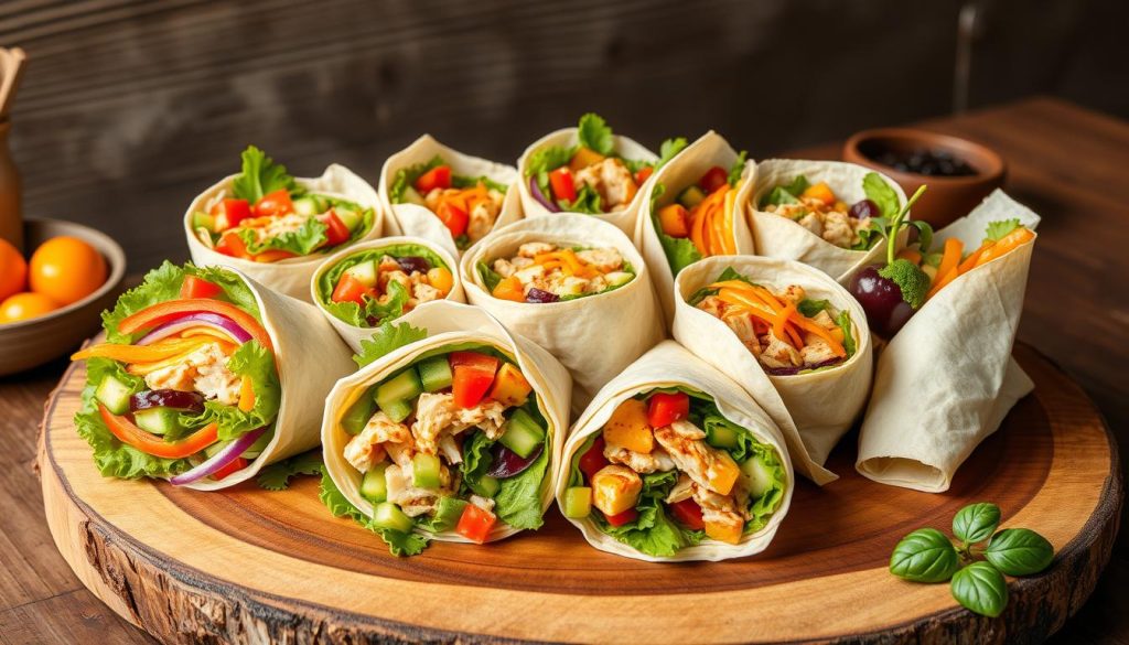 low-calorie wraps