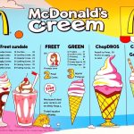 mcdonald's ice cream menu